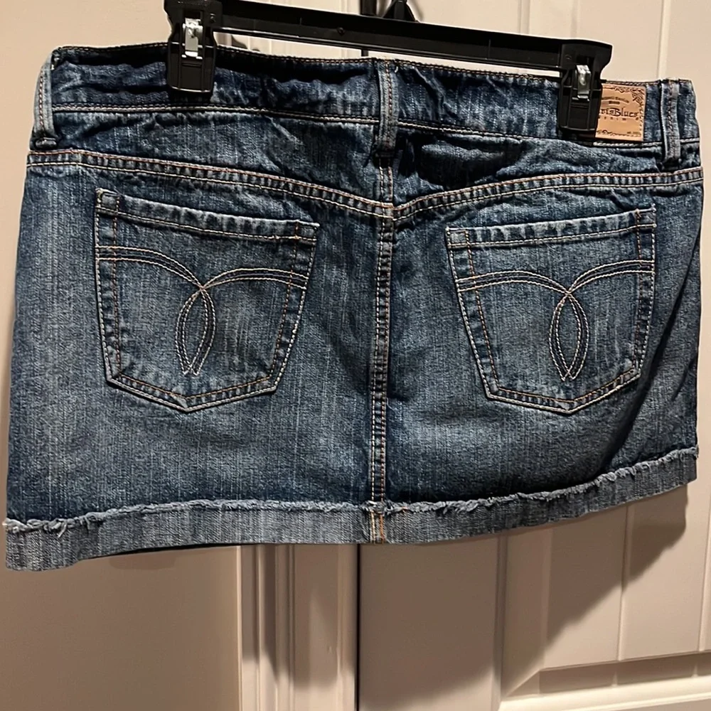 Denim Mini Skirt - Picture 4 of 4